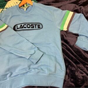 Men’s Lacoste Multi-Color Rugby-Style LS Pullover Shirt